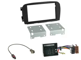 Установочный комплект для автомагнитолы Caraudio24 2-DIN для Mercedes SL-Class R230 (2000–2006)