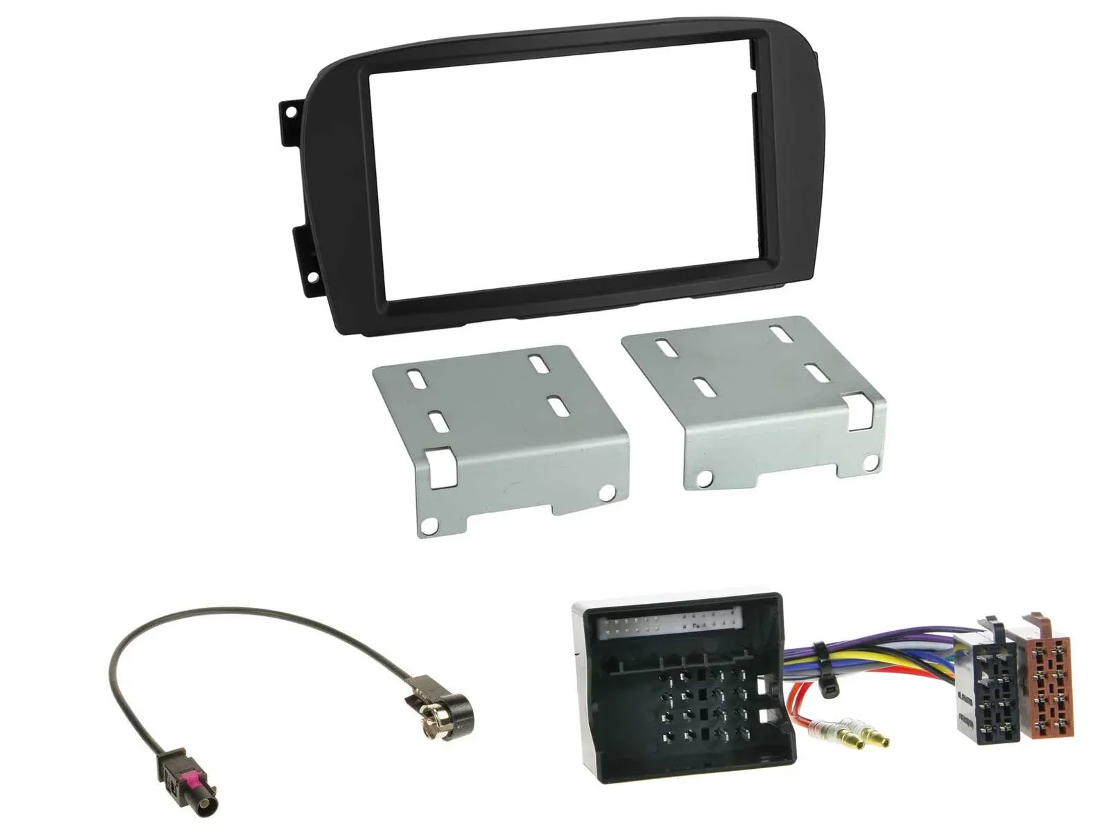 Установочный комплект для автомагнитолы Caraudio24 2-DIN для Mercedes SL-Class R230 (2000–2006)