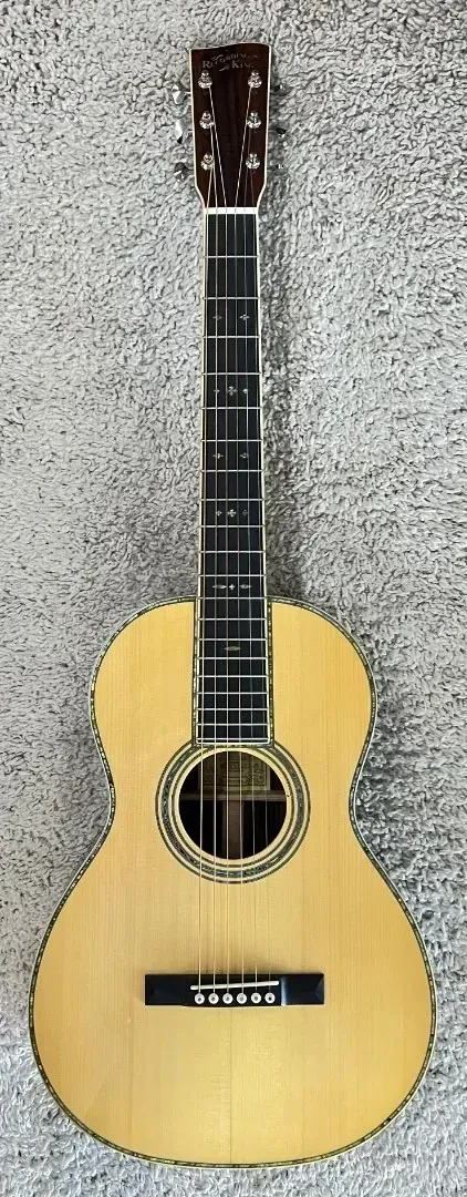 Recording King Tonewood Reserve Elite 0 Size Solid Acoustic Guitar RP-342 -B stk