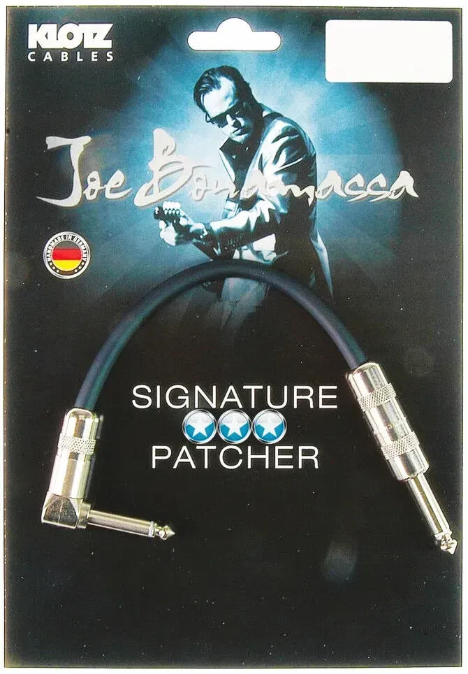 Патч-кабель инструментальный Klotz JBPR003 Black 0.3 м