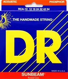 Струны для акустической гитары DR Strings SunBeams RCA-12