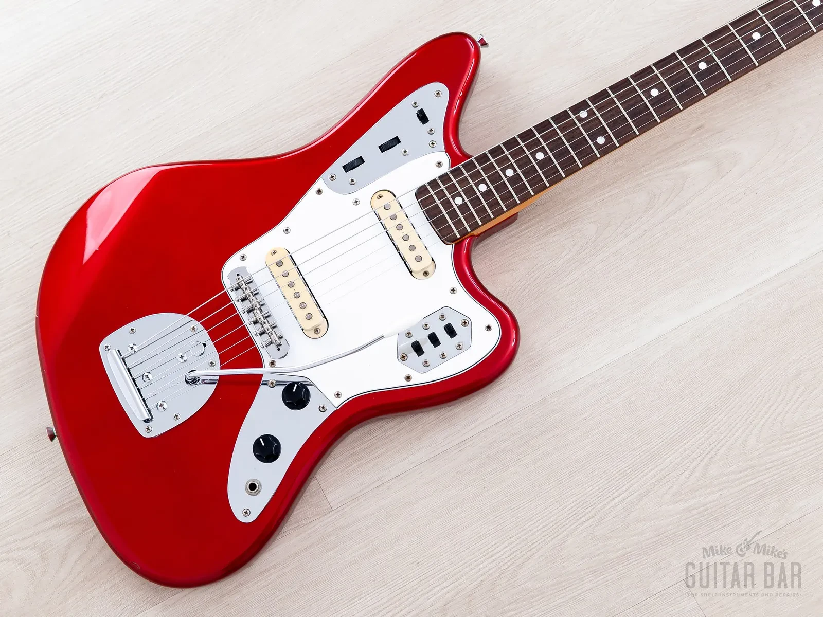 1999 Fender Jaguar '62 Vintage Reissue JG66-85 Candy Apple Red, Japan CIJ