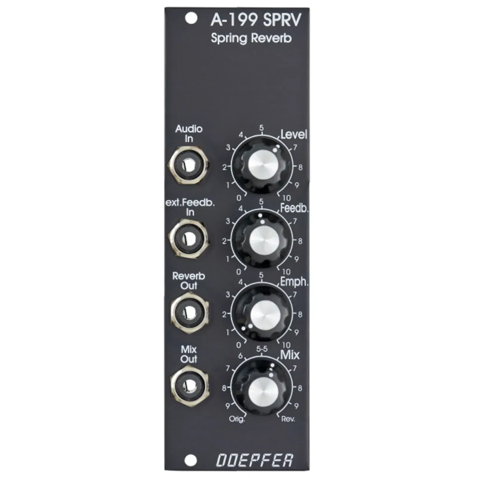 Модульный студийный синтезатор Doepfer A-199V Spring Reverb