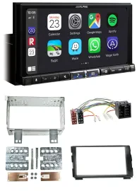 Alpine 2DIN DAB USB MP3 Bluetooth Autoradio für Kia Ceed 09-12 proCeed 11-13