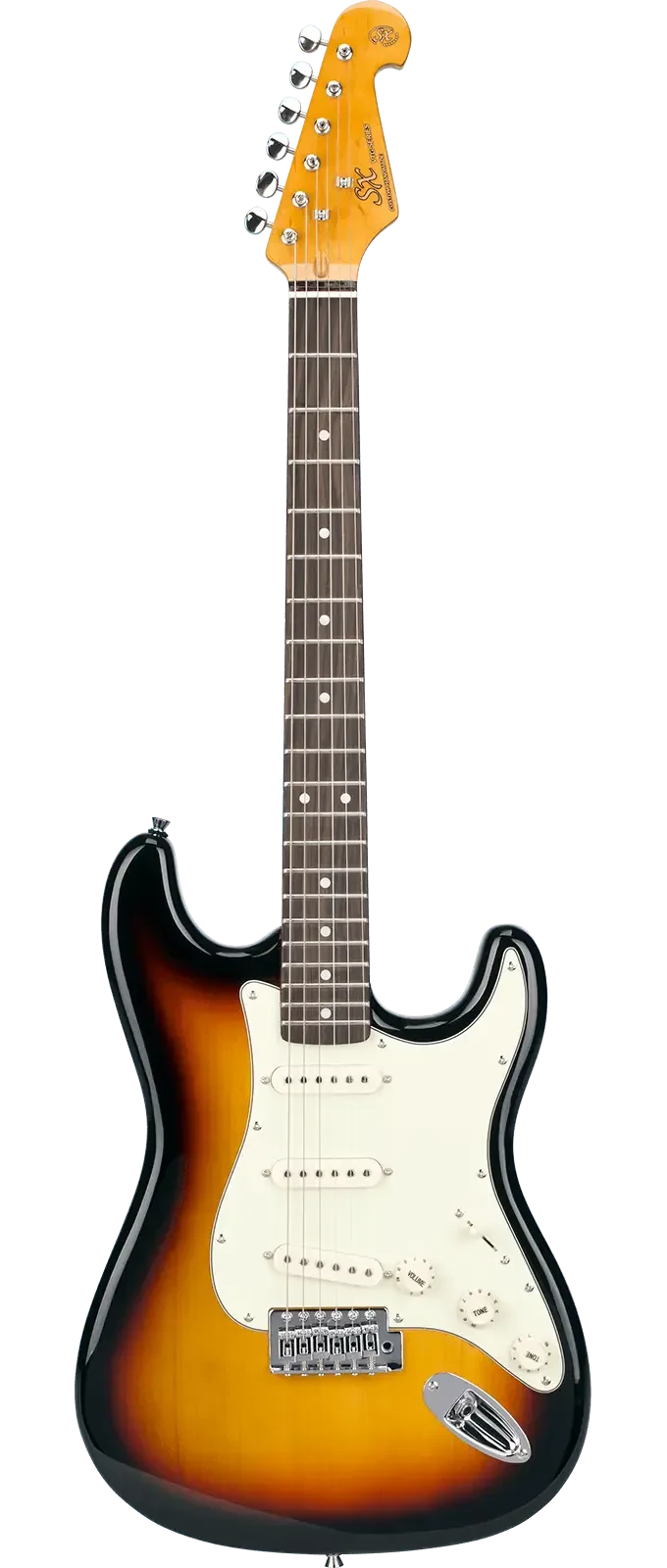 Электрогитара SX SST62+ 3-Tone Sunburst