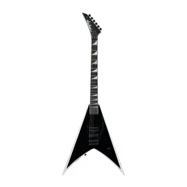 Jackson Pro Series Signature Wes Borland King V Guitar (Black with White Bevels)