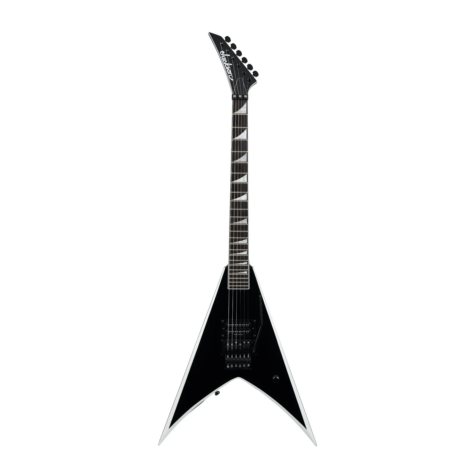 Jackson Pro Series Signature Wes Borland King V Guitar (Black with White Bevels)