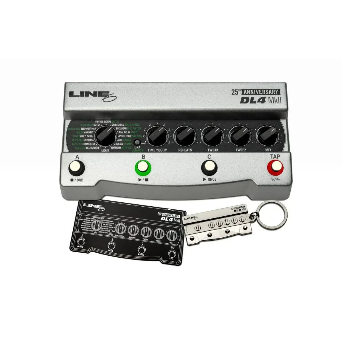 Line 6 DL4 MKII 25th Anniversary Limited Edition, Silver