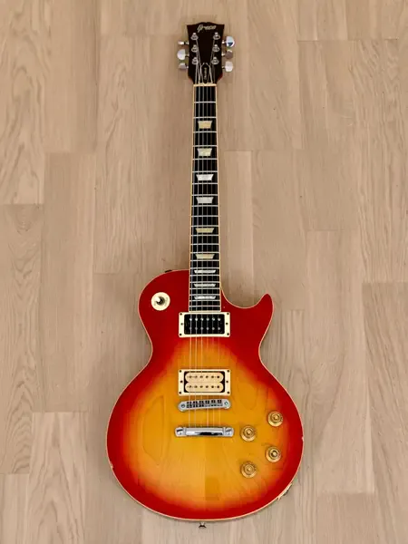 Электрогитара Greco EG700 Les Paul Standard HH DiMarzio Cherry Sunburst w/case Japan 1978