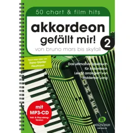 Сборник песен Holzschuh Verlag Akkordeon Gefällt Mir 2
