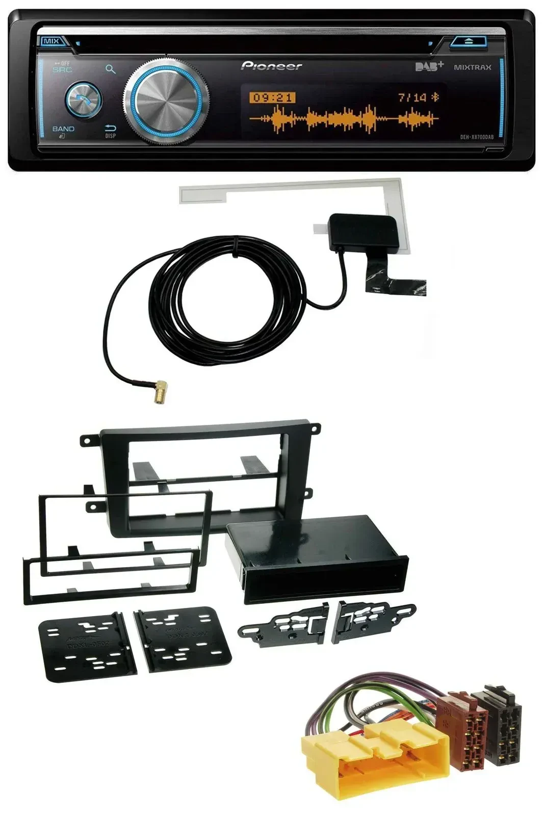 Автомагнитола для Mazda CX-9 (2007–2016) Pioneer Bluetooth, DAB, MP3, USB, CD