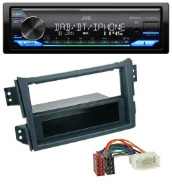 JVC Bluetooth DAB USB MP3 Autoradio für Opel Agila B 2008-2014 Suzuki Splash