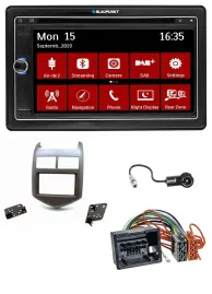 Blaupunkt Bluetooth DAB 2DIN USB DVD MP3 Autoradio für Chevrolet Aveo Sonic ab 2