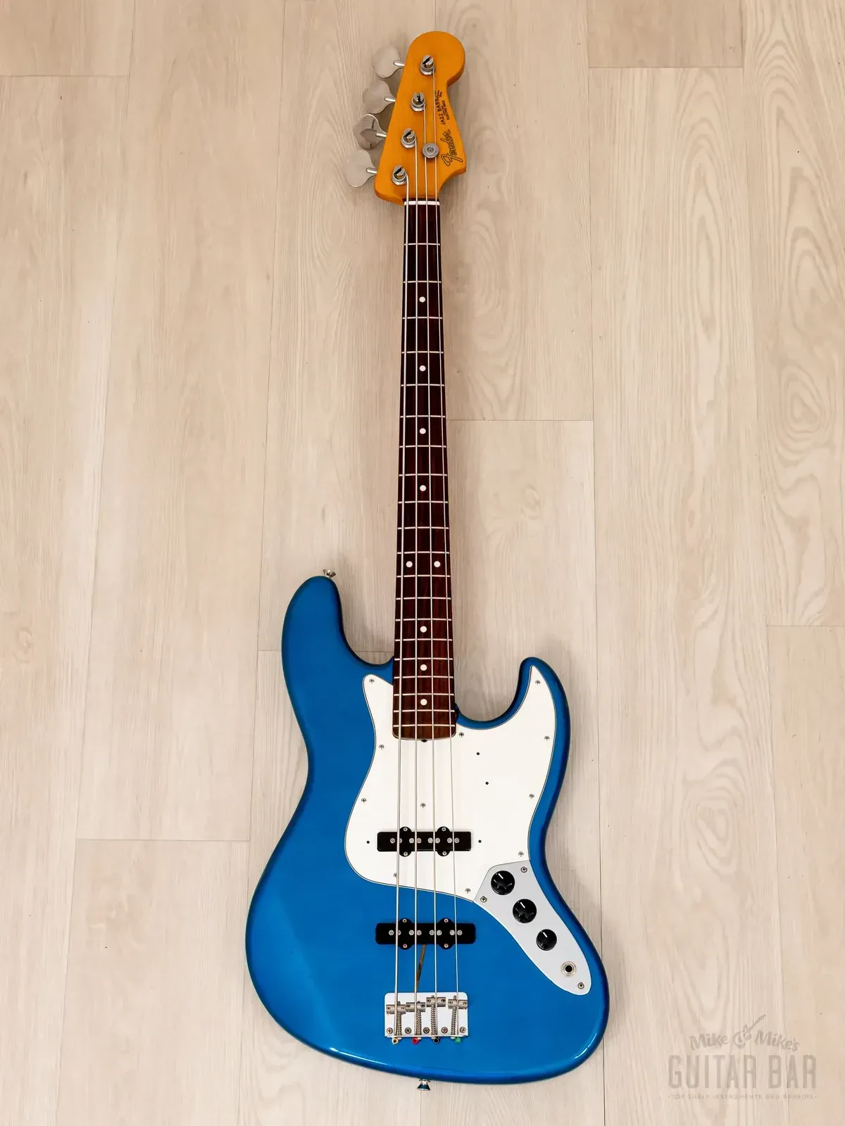 Бас-гитара Fender Jazz Bass 1962 Vintage Reissue JB62-58 JJ Lake Placid Blue w/gigbag Japan 2002