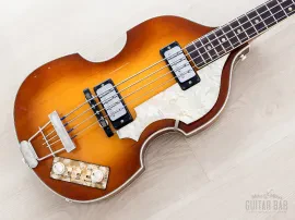 1966 Hofner 500/1 Violin Bass Vintage Beatle Bass, Collector-Grade w/ Case