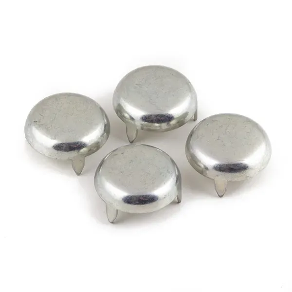 Genuine Fender Press-In Amplifier/Amp Glide Cups, Set of 4, Chrome, 0.75" Dia.