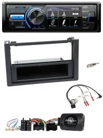 JVC Bluetooth Lenkrad USB DAB Autoradio für Saab 9.3 (ab 2008)