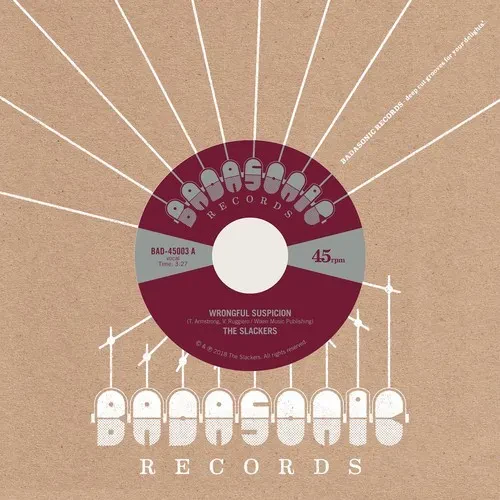 Виниловая пластинка The Slackers - Wrongful Suspicion / The Noose [New 7" Vinyl]