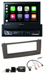 Pioneer DVD Bluetooth DAB USB Lenkrad Autoradio für Fiat Grande Punto 06-10 schw