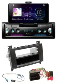 Автомагнитола Pioneer USB MP3 Bluetooth DAB для Mercedes Viano/Vito 2006–2014 чёрная