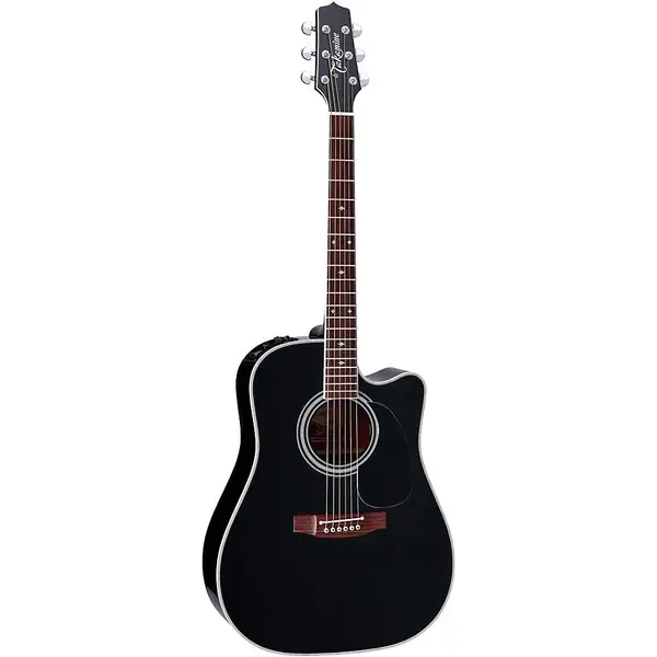 Электроакустическая гитара Takamine EF341SC Pro Series Dreadnought Cutaway Black