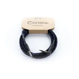 Инструментальный кабель Cordial EI 1.5 PR-TWEED-BL 1,5 m