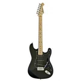 ARIA STG 003 SPL Black - E-Gitarre (Showroom)