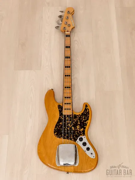 Бас-гитара H.S. Anderson Bask Bass HS-B1 JJ Natural Ash w/gigbag Japan 1976