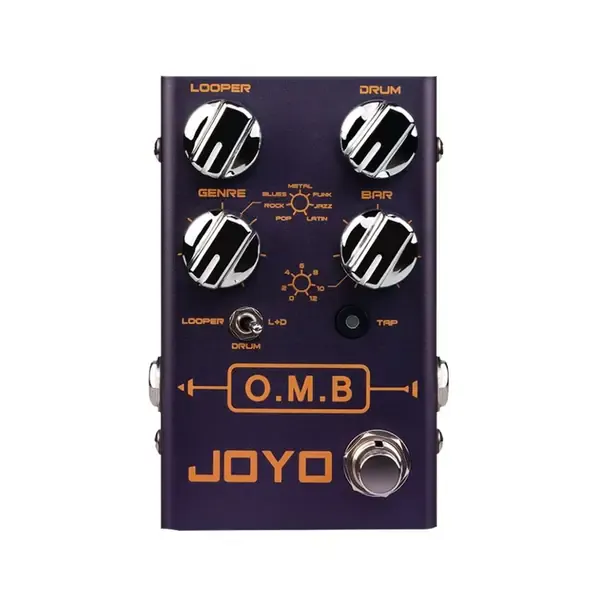 Педаль эффектов для электрогитары Joyo R-06 Omb Looper And Drum Machine