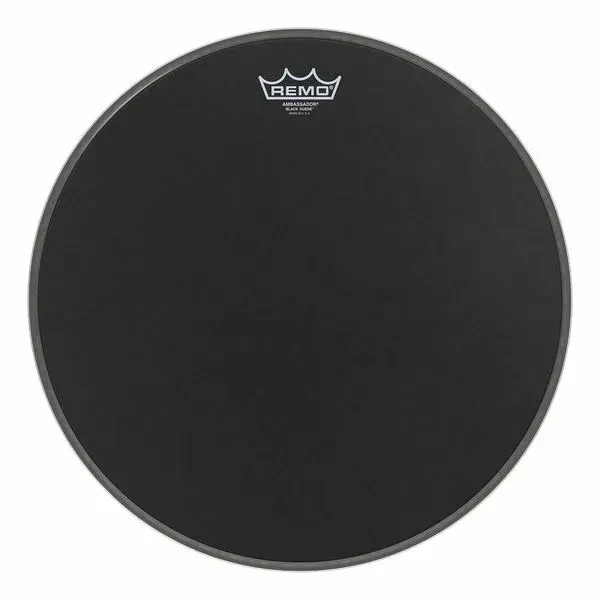 Пластик для барабана Remo Ambassador Black Suede 12"