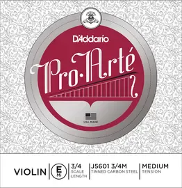 Струна для скрипки D'Addario Pro-Arte J5601 3/4M, E
