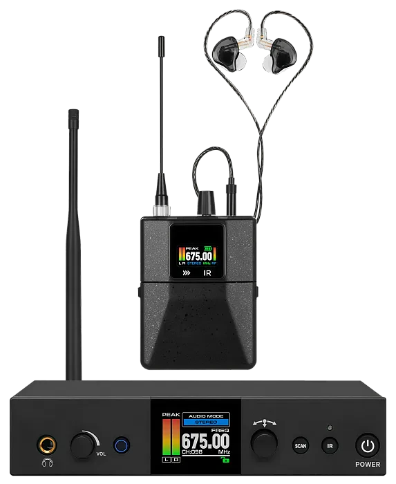 Беспроводная система персонального мониторинга Axelvox DX800PM UHF (650-690Mhz)