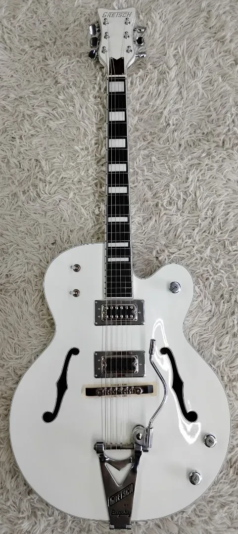 Б/У Электрогитара Gretsch G7593T Billy Duffy Signature Falcon с тремоло Bigsby, накладка грифа: чёрное дерево