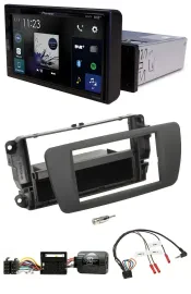 Pioneer DAB Lenkrad Bluetooth USB Autoradio für Seat Ibiza tuam grey