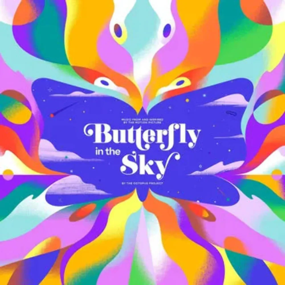 Виниловая пластинка The Octopus Project – Butterfly In The Sky (2024), 2 LP, радужный сплэттер