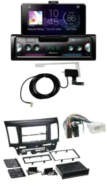 Pioneer DAB Bluetooth MP3 USB Autoradio für Mitsubishi Evo Lancer (ab 2008)