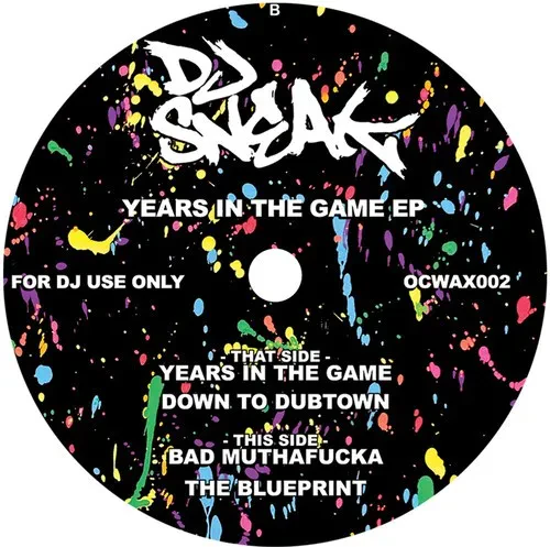 Виниловая пластинка DJ Sneak - Years In The Game [New 12" Vinyl] Extended Play