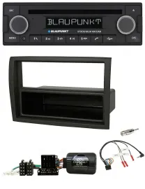 Blaupunkt Lenkrad Bluetooth DAB CD USB Autoradio für Fiat Ducato 2012-15 schwarz