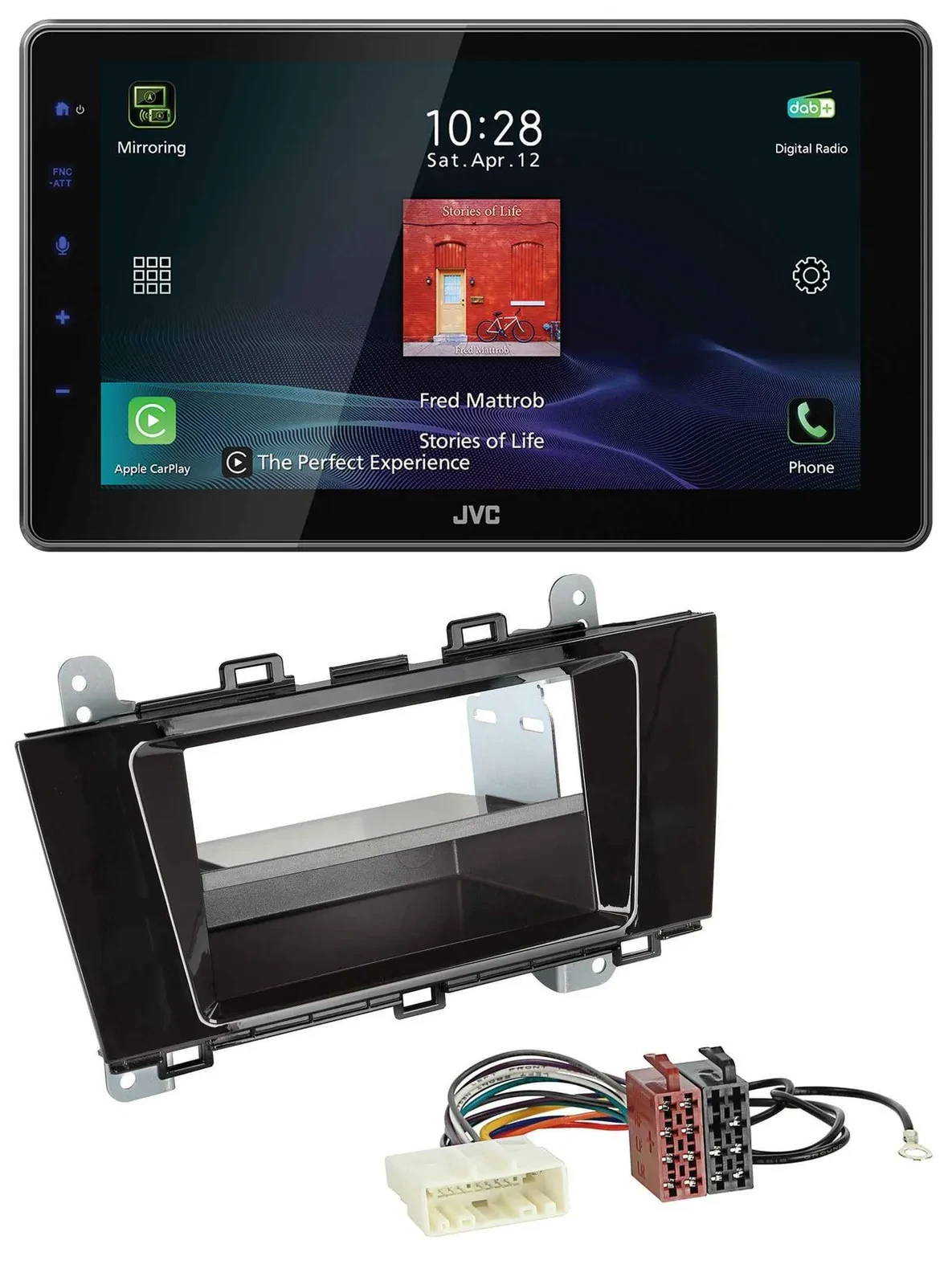JVC DAB MP3 Bluetooth USB Autoradio für Subaru Outback (ab 2015)