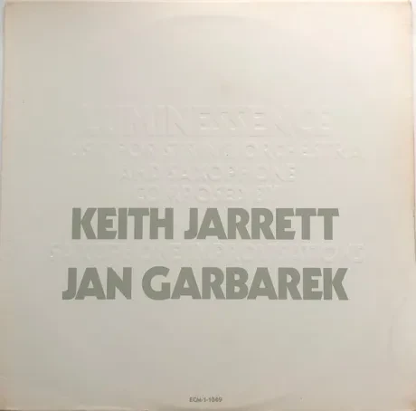KEITH JARRETT - Luminessence (LP , Used)