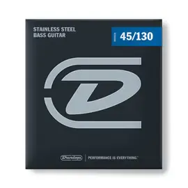 Струны для 5-струнной бас-гитары Dunlop DBS45130 45-130