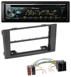 Автомагнитола для Iveco Daily (2006–2014) Pioneer DAB, CD, USB, Bluetooth, черный