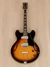 Электрогитара полуакустическая Gibson ES-330 TD P90 Vintage Sunburst USA 1967 w/Case