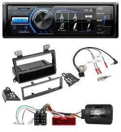 JVC Bluetooth Lenkrad USB DAB Autoradio für Mazda MPV (2000-2006)