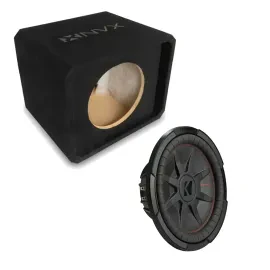 Сабвуфер NVX NE121P + 48CWRT124 12", фазоинверторный, слот-порт, 19 мм MDF