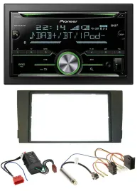 Pioneer Bluetooth MP3 DAB 2DIN USB CD Autoradio für Audi A6 01-05 C5 Bose Aktivs