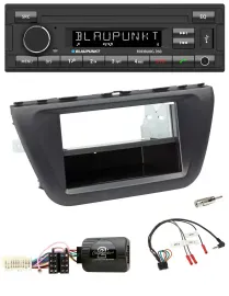Blaupunkt Lenkrad Bluetooth MP3 USB Autoradio für Suzuki SX4 (ab 2013)