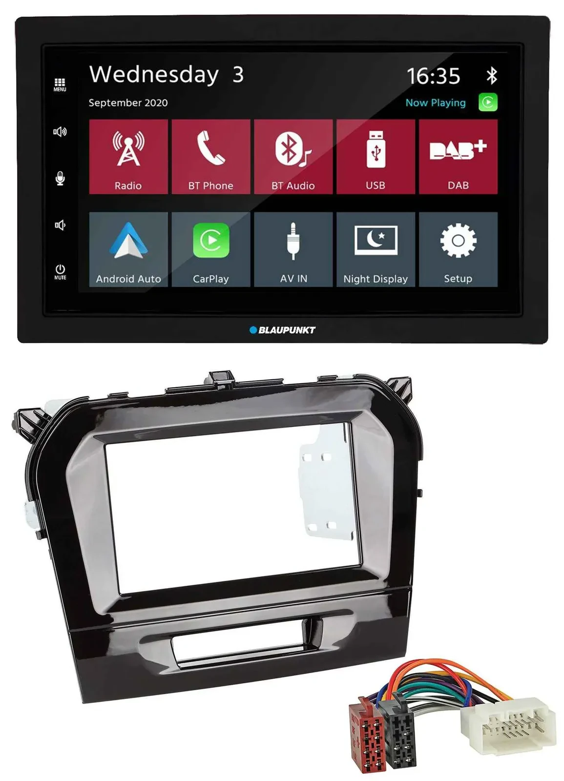 Автомагнитола для Suzuki Vitara (с 2015) Blaupunkt 2DIN, DAB, Bluetooth, USB, MP3