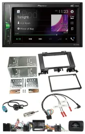 Pioneer 2DIN Lenkrad DAB USB Bluetooth Autoradio für Mercedes Sprinter Audio 5 2
