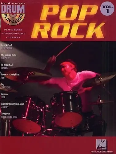 Ноты MusicSales DRUM PLAY-ALONG VOLUME 1 POP ROCK DRUMS BOOK/CD